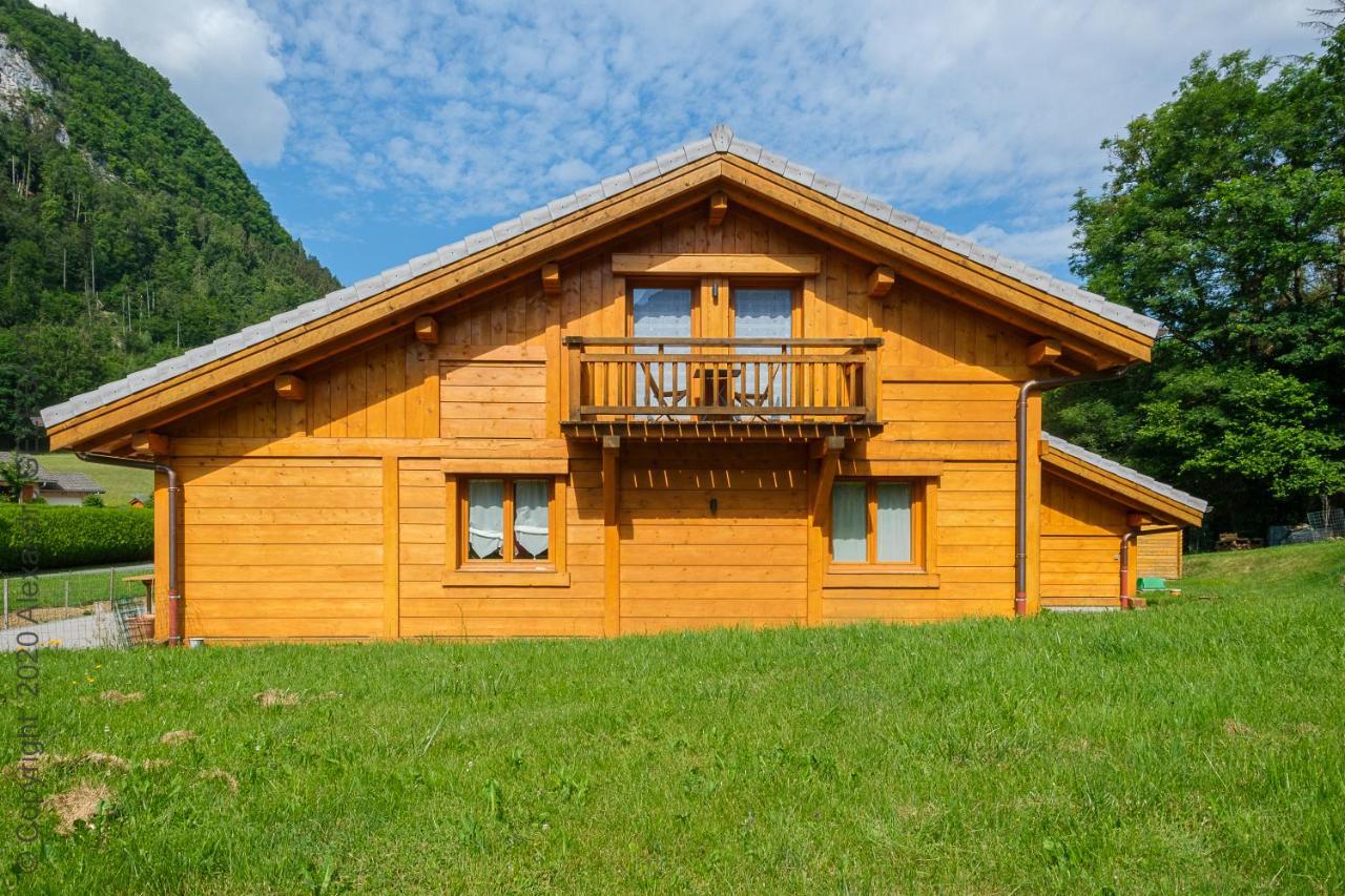 Chalet Aux 3 Biches Mieussy Dış mekan fotoğraf
